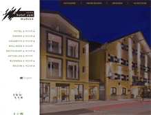 Tablet Screenshot of hotel-mohren.at